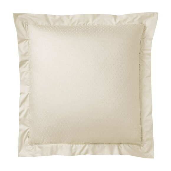 Ralph Lauren Home Bedford Jacquard One Euro Sham Essex Cream